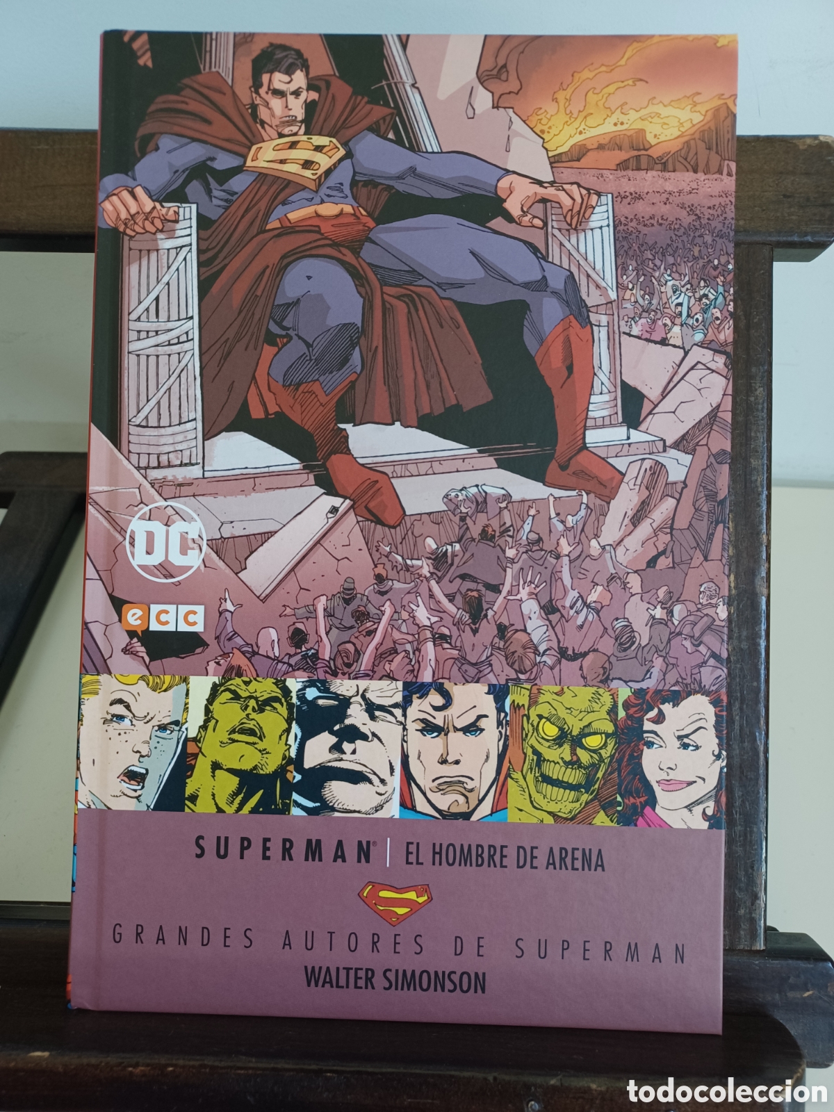 C&oacute;mics: Grandes autores de Superman. El hombre de arena/ Walter Simonson/ DC ECC, 2017/ NUEVO
