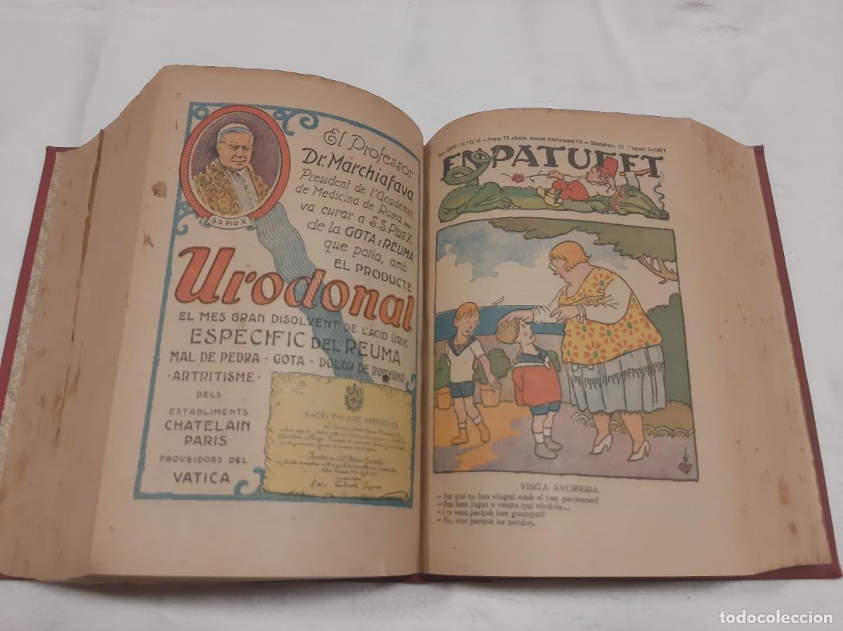 C&oacute;mics: Volumen completo encuadernado Patufet 1927 - Foto 6