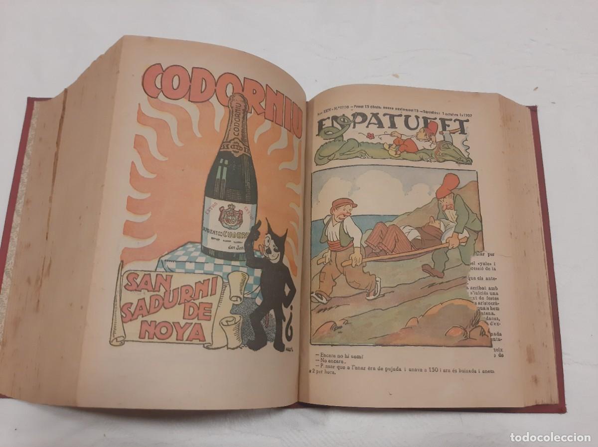 C&oacute;mics: Volumen completo encuadernado Patufet 1927 - Foto 8