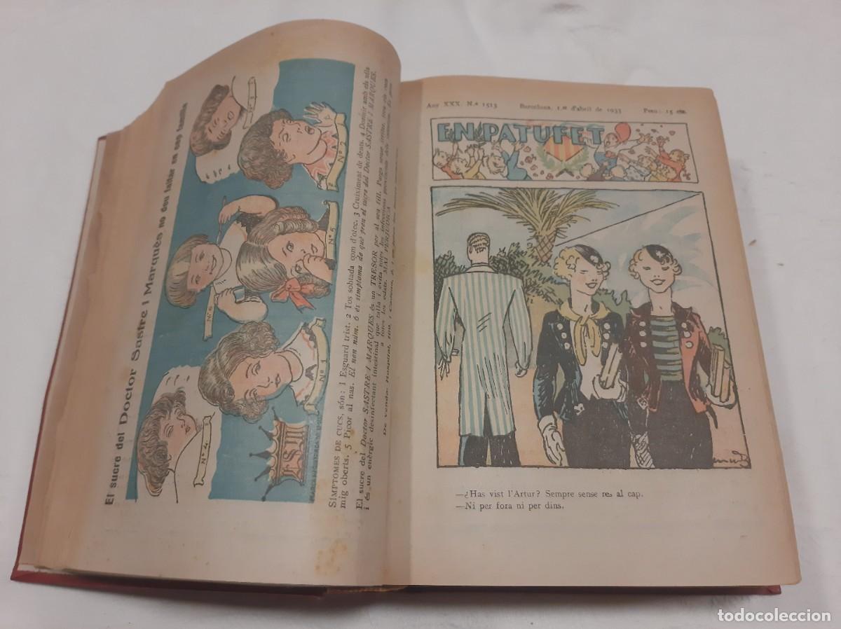 C&oacute;mics: Volumen completo encuadernado Patufet 1933 - Foto 5
