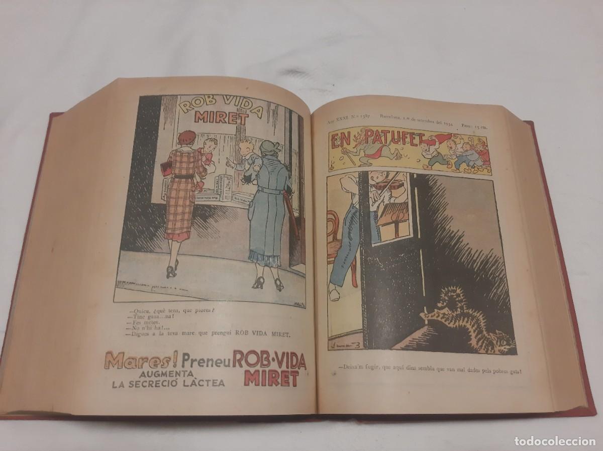 C&oacute;mics: Volumen completo encuadernado Patufet 1934 - Foto 7