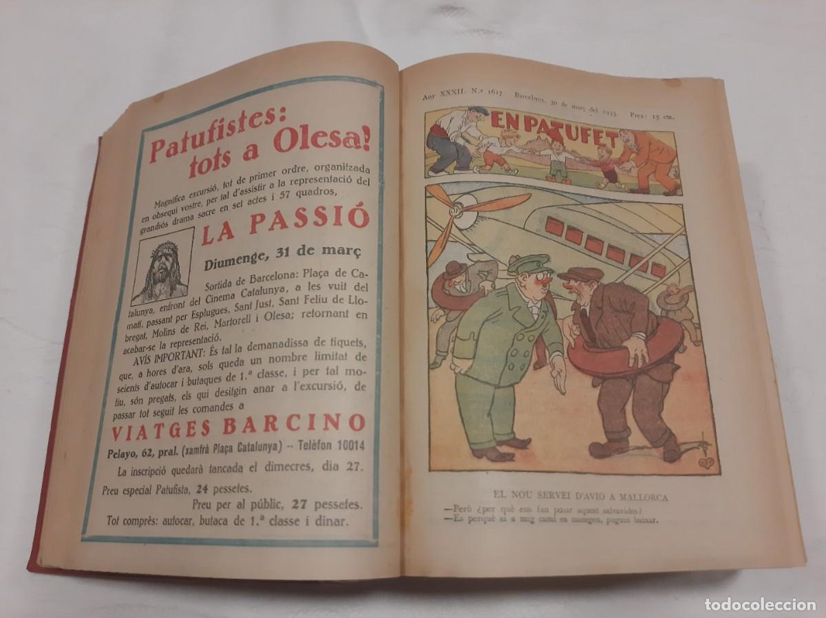 C&oacute;mics: Volumen completo encuadernado Patufet 1935 - Foto 6