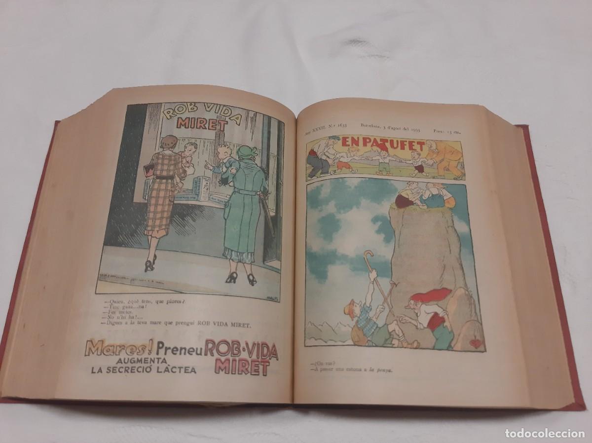 C&oacute;mics: Volumen completo encuadernado Patufet 1935 - Foto 7