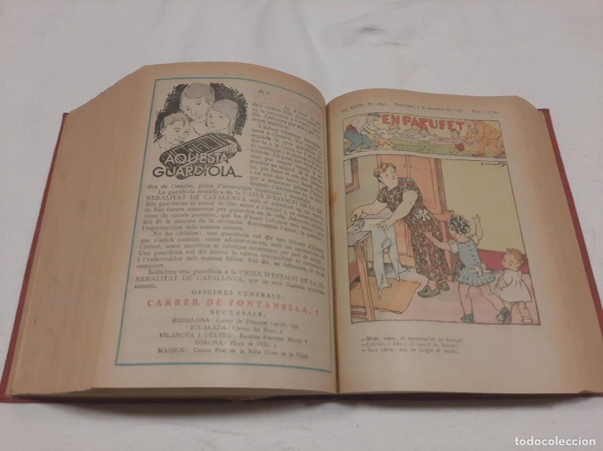 C&oacute;mics: Volumen completo encuadernado Patufet 1935 - Foto 8