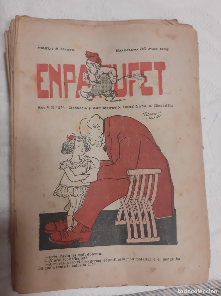 C&oacute;mics: N&uacute;meros sueltos revista Patufet 1908 (completo a partir de Mayo)