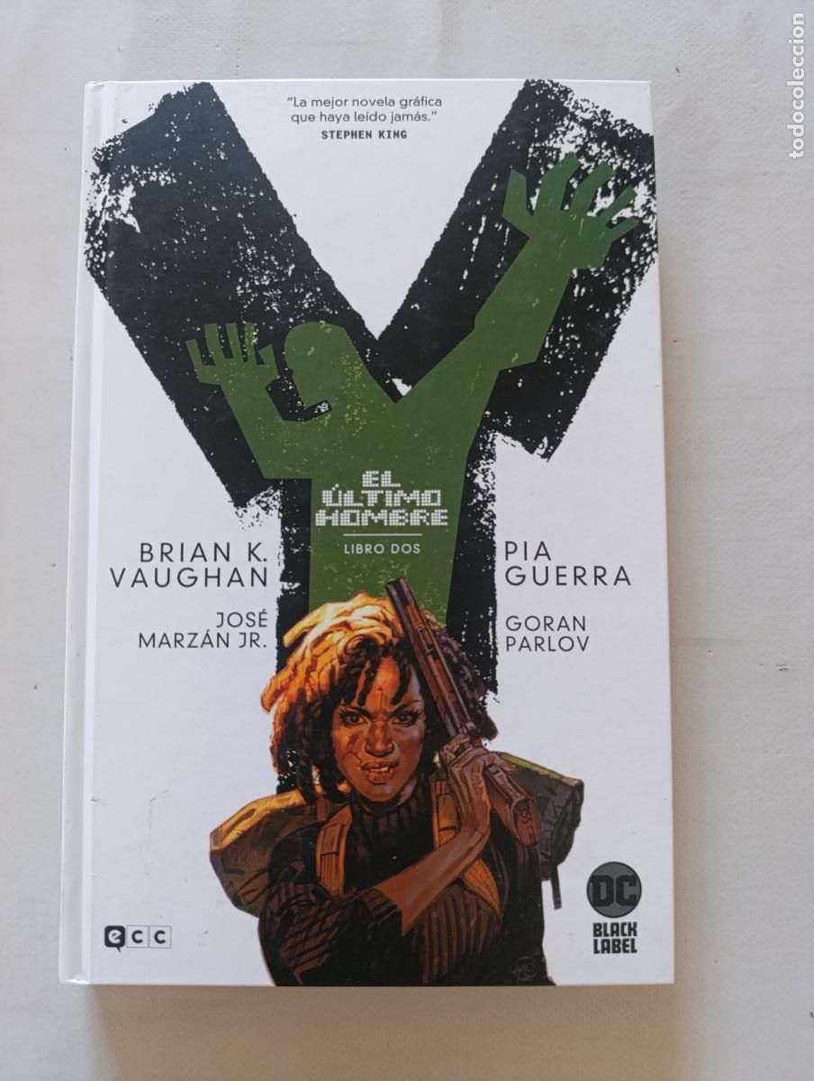 C&oacute;mics: Y EL ULTIMO HOMBRE LIBRO DOS - N&ordm; 2 - BRIAN K. VAUGHAN, PIA GUERRA - DC - ECC - TAPA DURA (318)