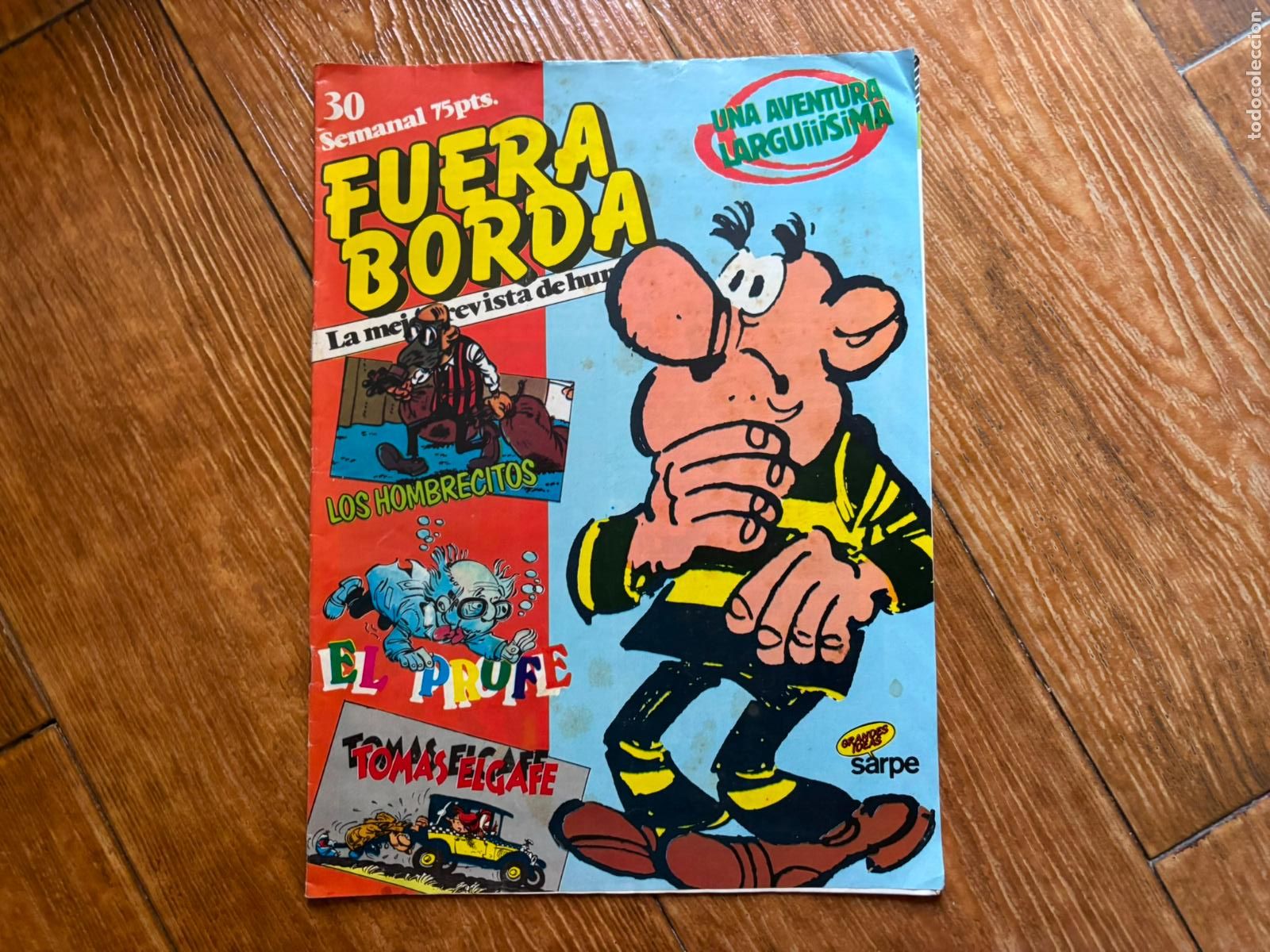 C&oacute;mics: FUERA BORDA N&ordm; 30 LA MEJOR REVISTA DE HUMOR - SARPE 1984