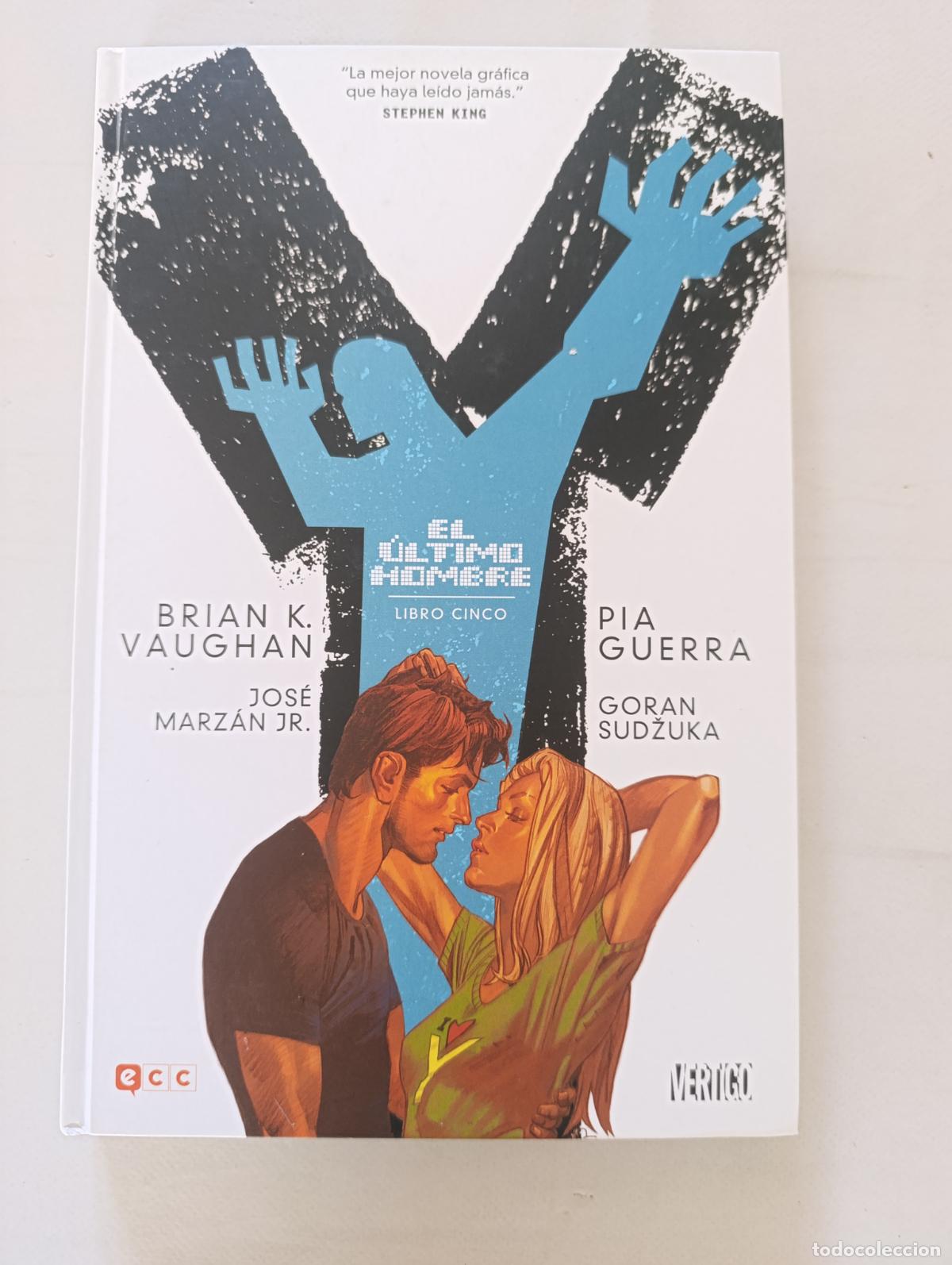 C&oacute;mics: Y EL ULTIMO HOMBRE LIBRO CINCO - N&ordm; 5 - BRIAN K. VAUGHAN, PIA GUERRA - DC - ECC - TAPA DURA (318)