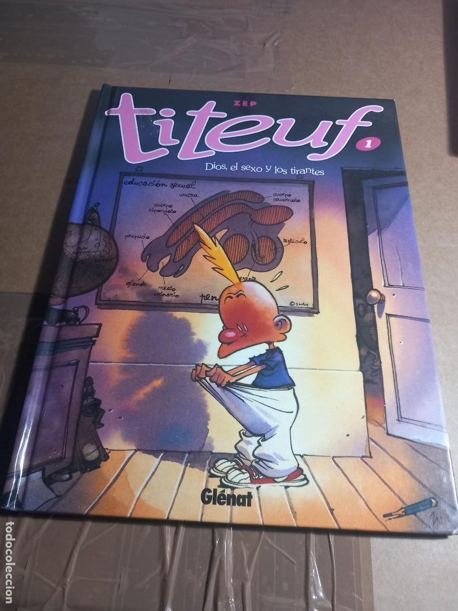 C&oacute;mics: TITEUF DIOS, EL SEXO Y LOS TIRANTES GLENAT TAPA DURA