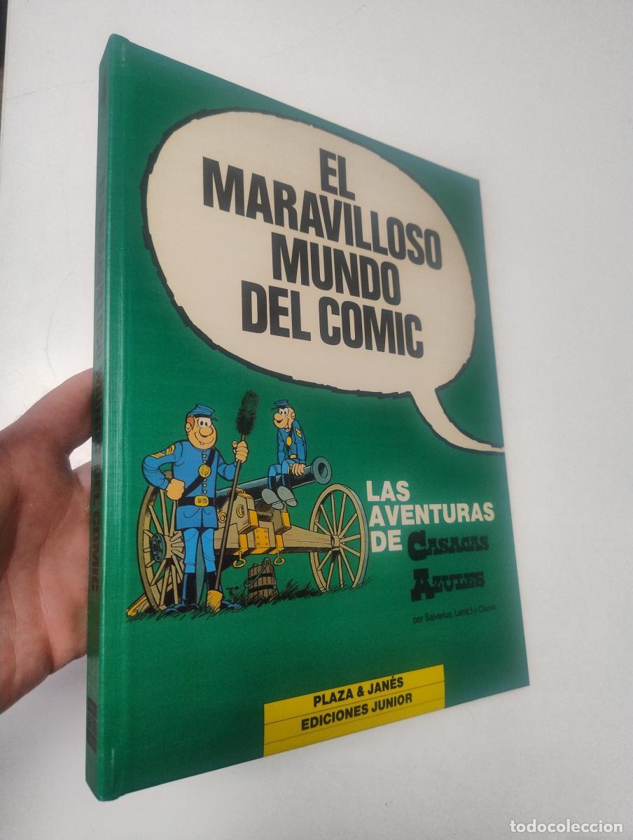 C&oacute;mics: El maravilloso mundo del c&oacute;mic, 4. Las aventuras de Casacas Azules - Salverius, Lambil y Cauvin