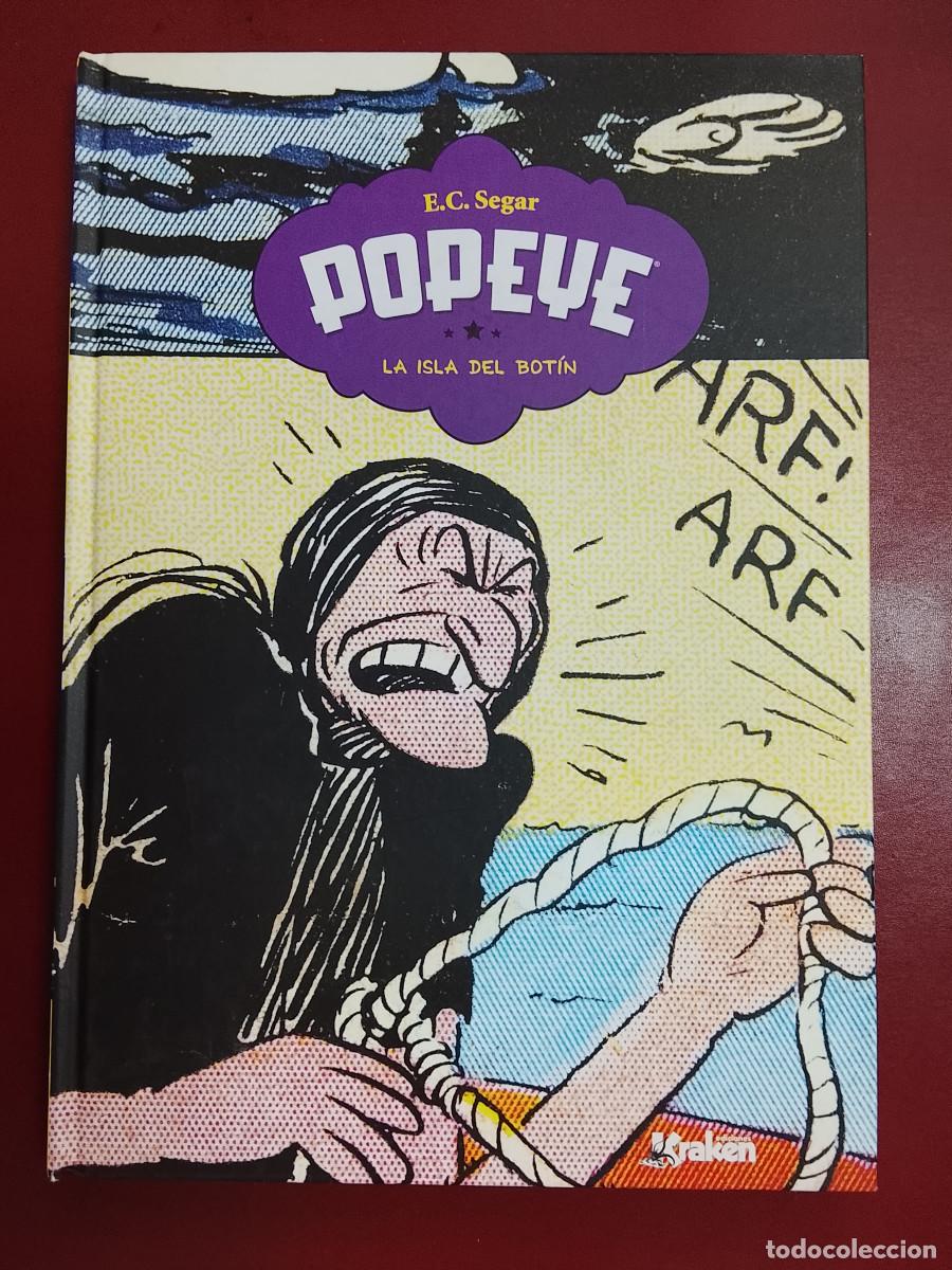 Comics: E.C. Segar: Popeye. La isla del bot&iacute;n (Ediciones Kraken. 2014)