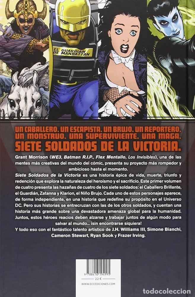 C&oacute;mics: 7 Soldados de la Victoria Volumen Uno ECC DC Grant Morrison - Foto 3