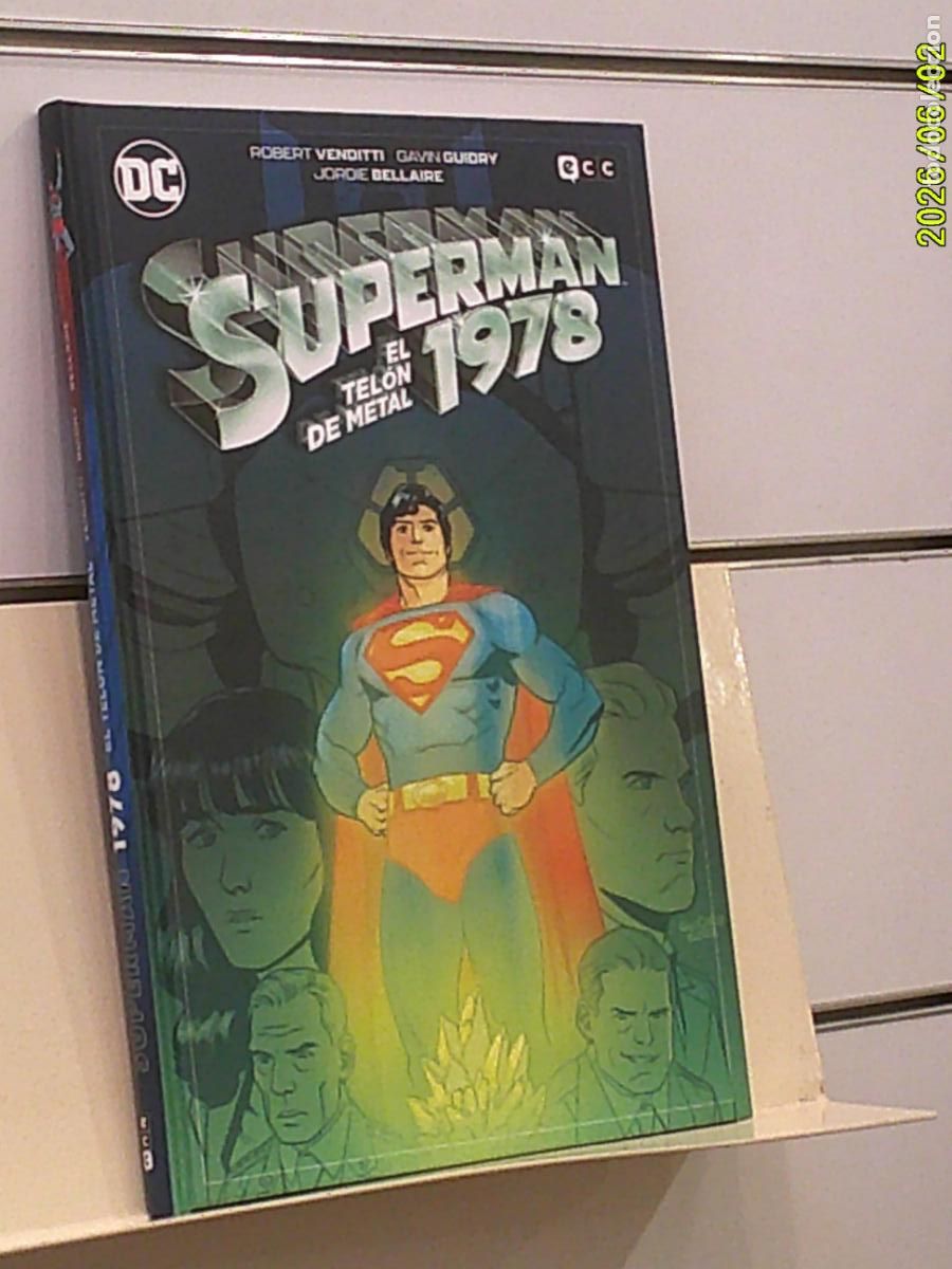 C&oacute;mics: SUPERMAN 1978 EL TELON DE METAL TOMO TAPA DURA DC - ECC OFERTA