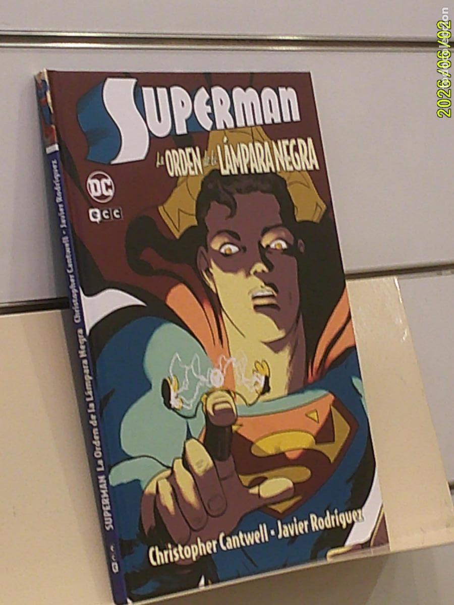 C&oacute;mics: SUPERMAN LA ORDEN DE LA LAMPARA NEGRA TOMO TAPA DURA DC - ECC OFERTA
