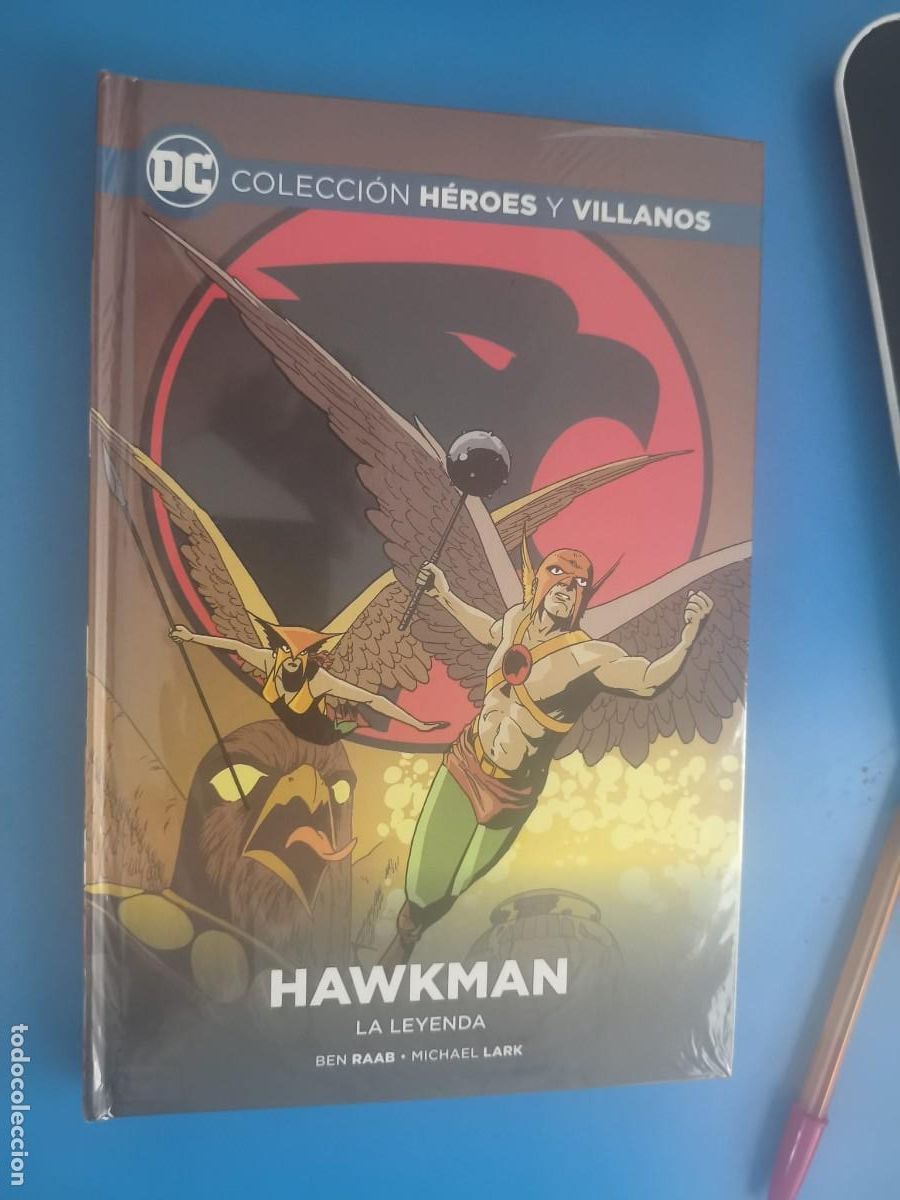 C&oacute;mics: Colecci&oacute;n H&eacute;roes y Villanos 71 Hawkman la Leyenda Ecc Salvat Ben Raab y Michael Lark