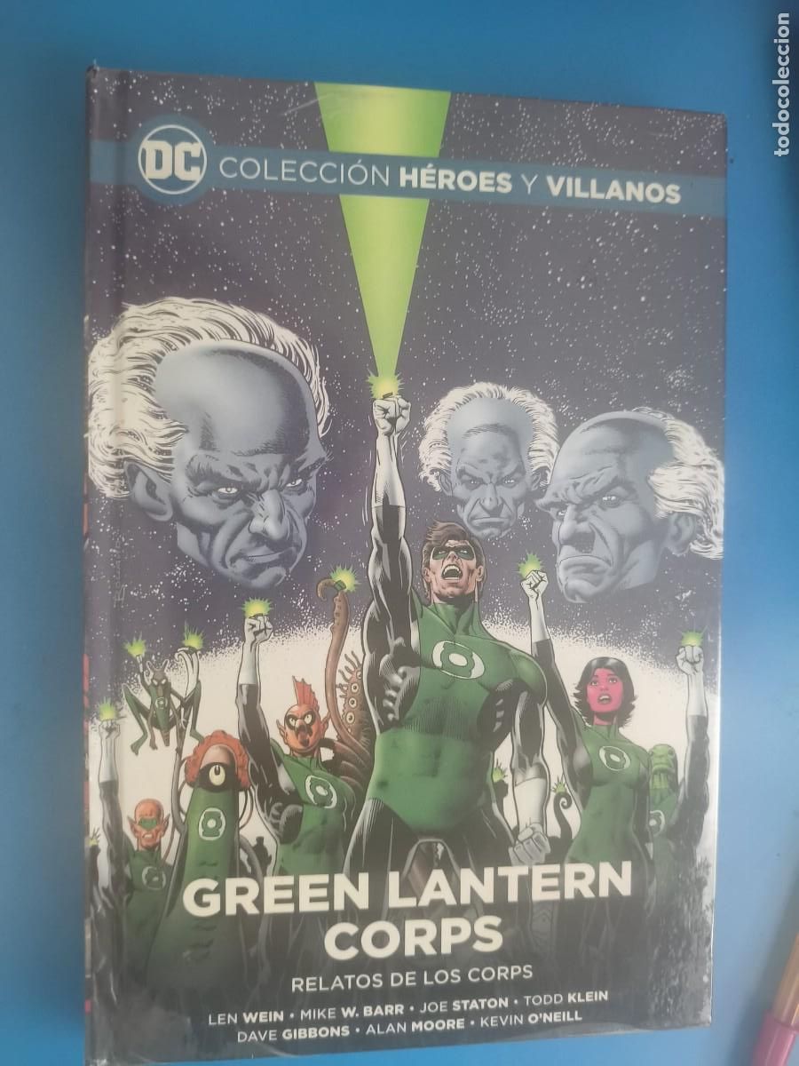 C&oacute;mics: Colecci&oacute;n H&eacute;roes y Villanos Ecc Salvat 62 Green Lantern Corps Relatos de los Corps Alan Moore Barr G