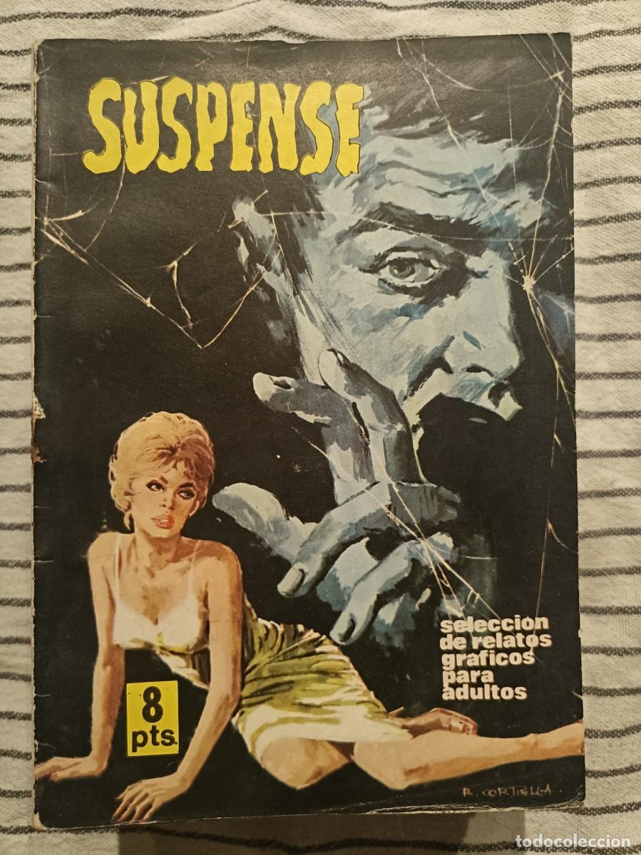 C&oacute;mics: Suspense - Selecci&oacute;n de Relatos Gr&aacute;ficos para adultos - n&ordm; 13 - Ed. Ursus 1972