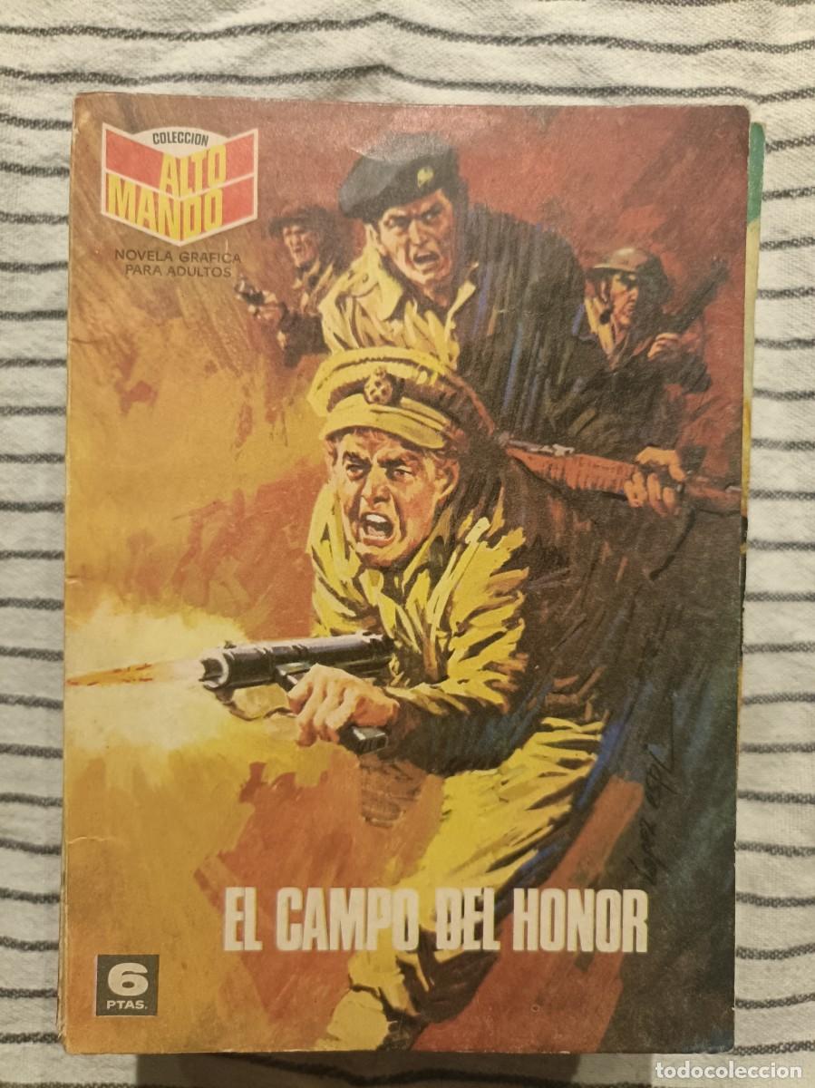 C&oacute;mics: Colecci&oacute;n Alto Mando, n&ordm; 4 - El Campo del Honor - Ibero Mundial Ediciones 1965