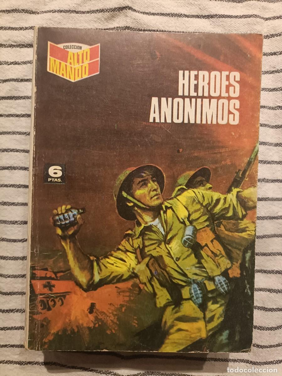 C&oacute;mics: Colecci&oacute;n Alto Mando, n&ordm; 12 - H&eacute;roes An&oacute;nimos - Ibero Mundial Ediciones 1965