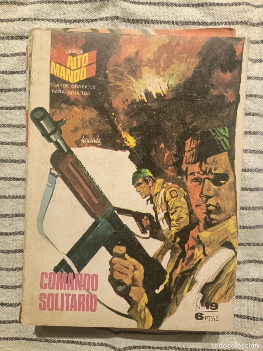 C&oacute;mics: Colecci&oacute;n Alto Mando, n&ordm; 19 - Comando Solitario - Ibero Mundial Ediciones 1965