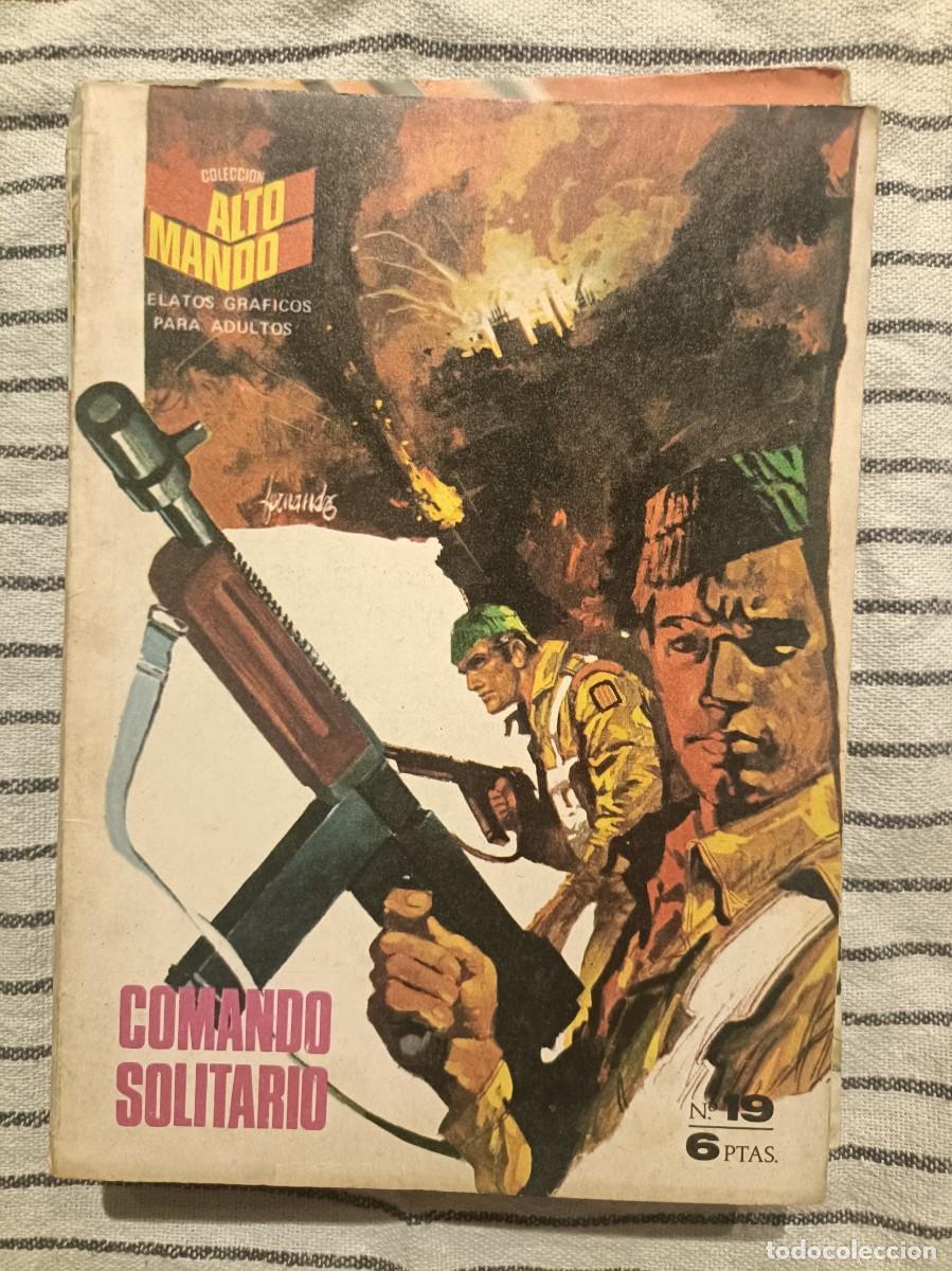 C&oacute;mics: Colecci&oacute;n Alto Mando, n&ordm; 19 - Comando Solitario - Ibero Mundial Ediciones 1965