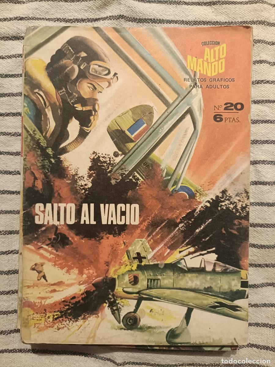C&oacute;mics: Colecci&oacute;n Alto Mando, n&ordm; 20 - Salto al vac&iacute;o - Ibero Mundial Ediciones 1966