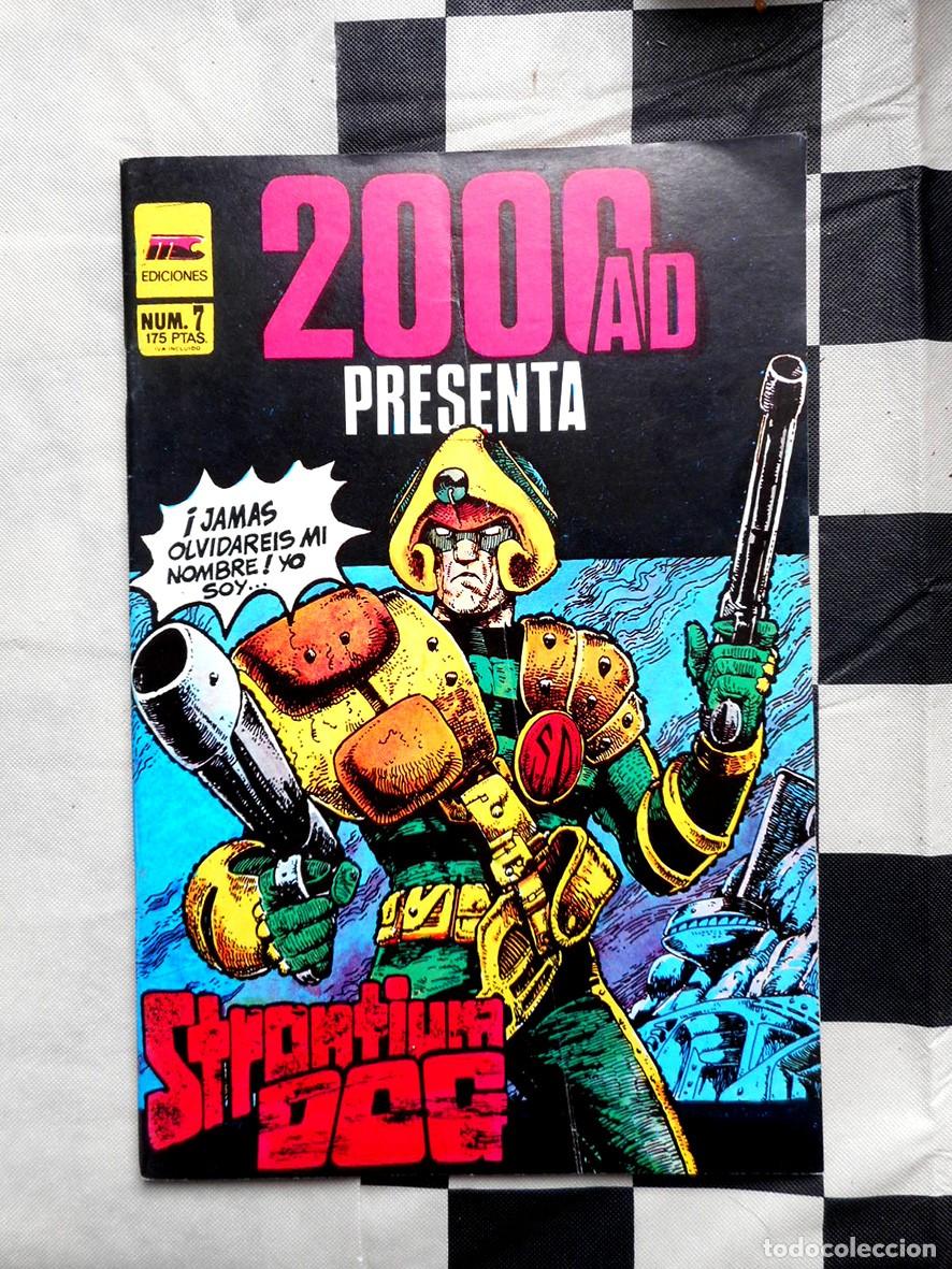 C&oacute;mics: 2000 AD PRESENTA N&ordm;7 STRONTIUM DOG (MC EDICIONES-JUNIO 1987) VARIOS ARTISTAS