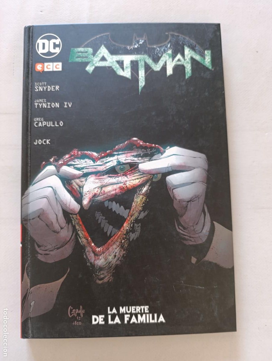 C&oacute;mics: BATMAN - LA MUERTE DE LA FAMILIA - DC - ECC - TAPA DURA (316w)