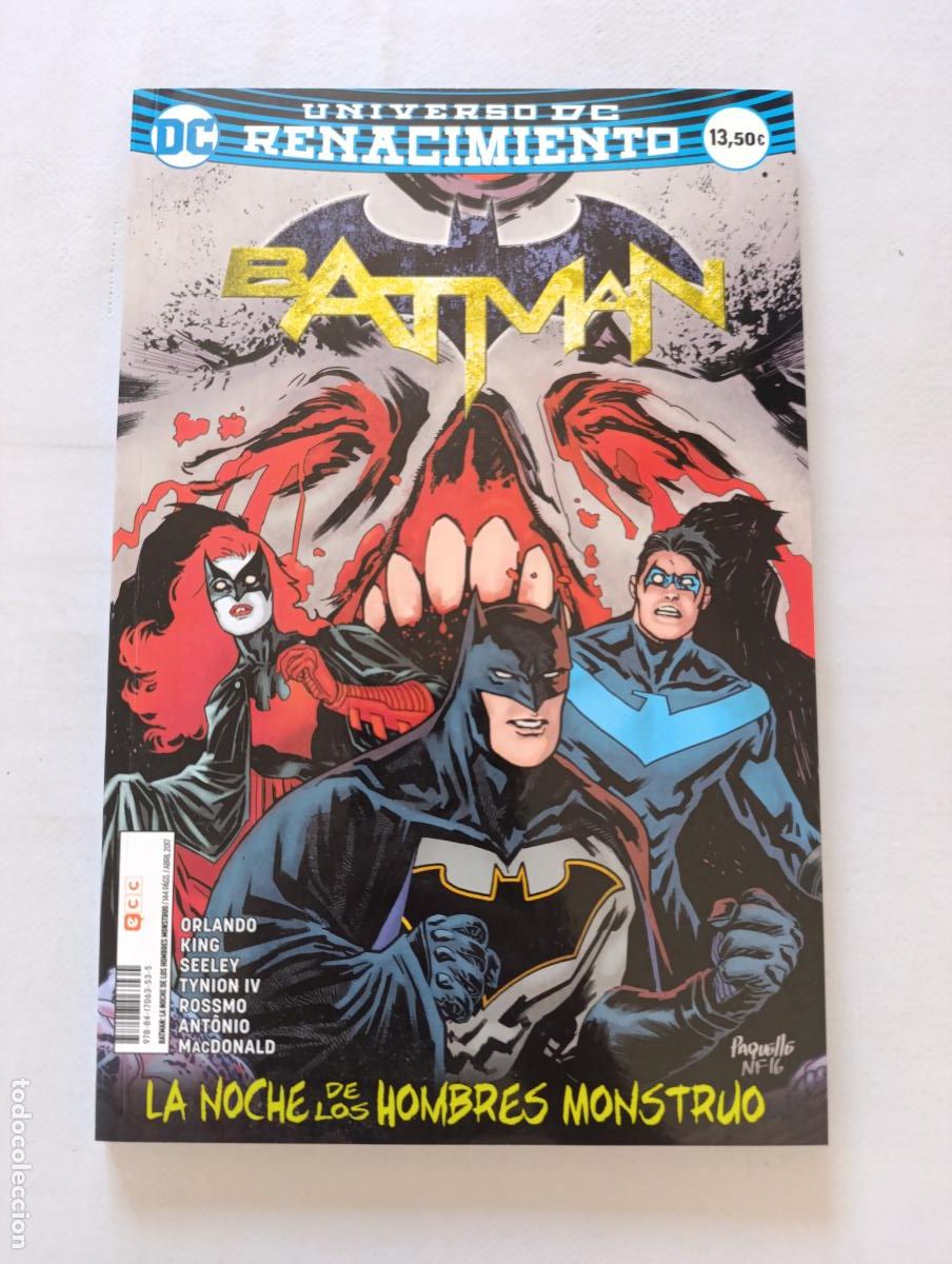 C&oacute;mics: BATMAN: LA NOCHE DE LOS HOMBRES MONSTRUO - UNIVERSO DC RENACIMIENTO - ECC (316w)