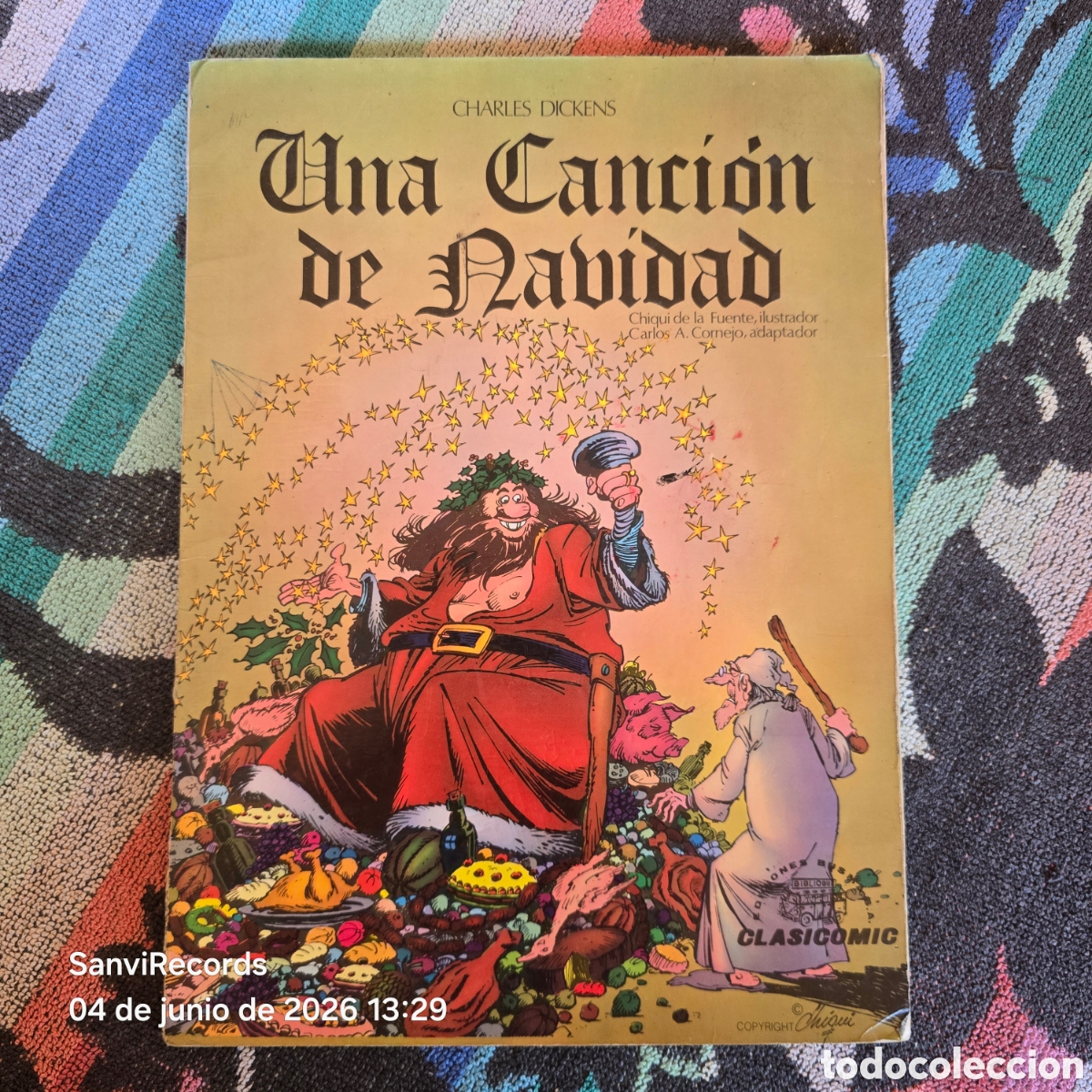C&oacute;mics: UNA CANCI&Oacute;N DE NAVIDAD (CHARLES DICKENS) (CLASICOMIC)