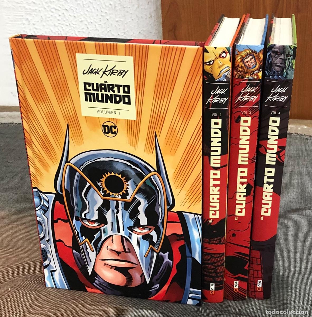 C&oacute;mics: JACK KIRBY EL CUARTO MUNDO VOLUMEN 1 AL 4, COMPLETA. ECC 2017