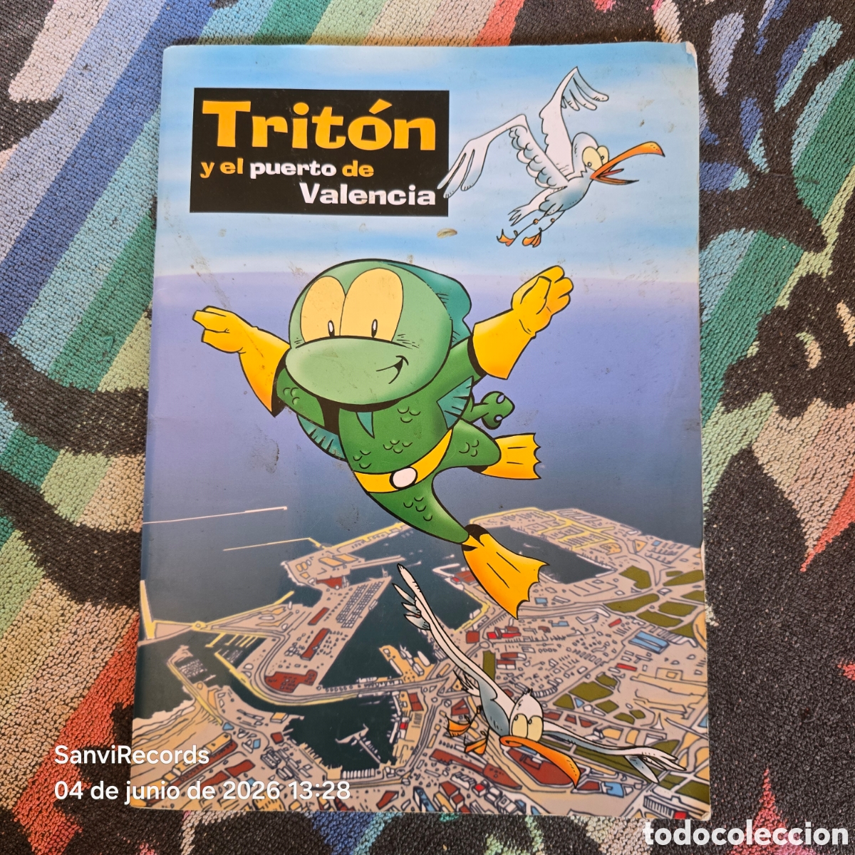C&oacute;mics: TRIT&Oacute;N Y EL PUERTO DE VALENCIA (VALENCIAPORT)