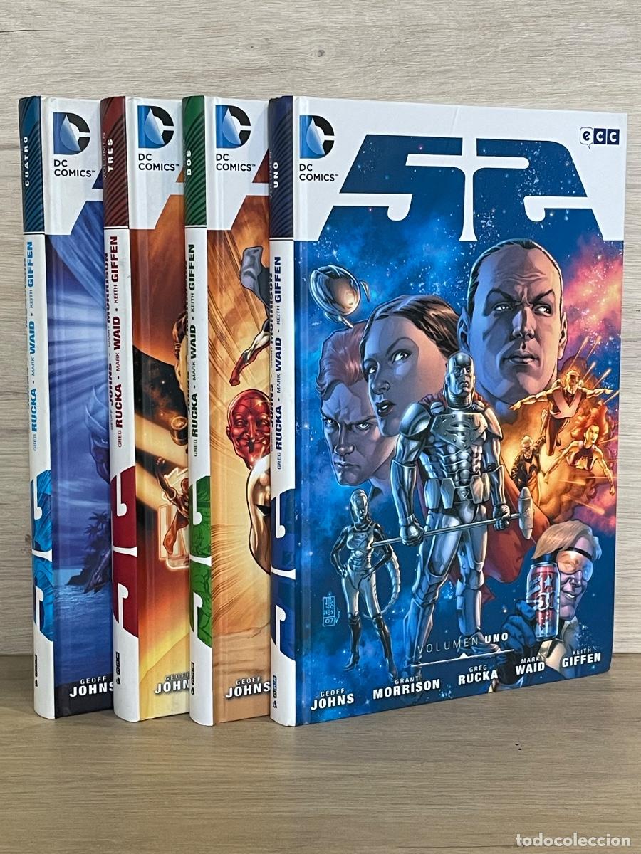 C&oacute;mics: SERIE 52 / Completo 4 vol&uacute;menes / GRANT MORRISON, GEOFF JOHNS, MARK WAID Y KEITH GIFFEN