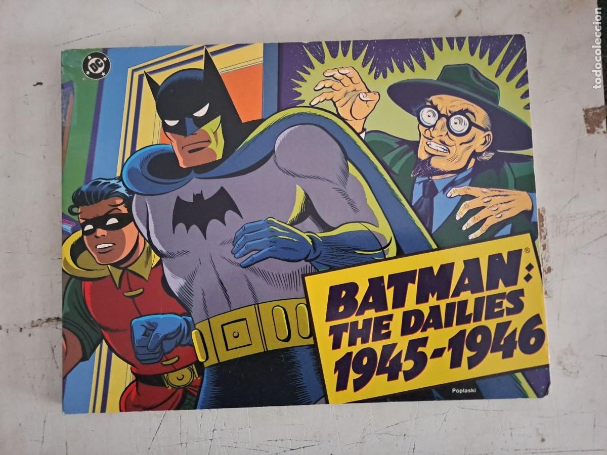 C&oacute;mics: Batman the dailies 1945-1946 en muy buen estado Bolsa DA