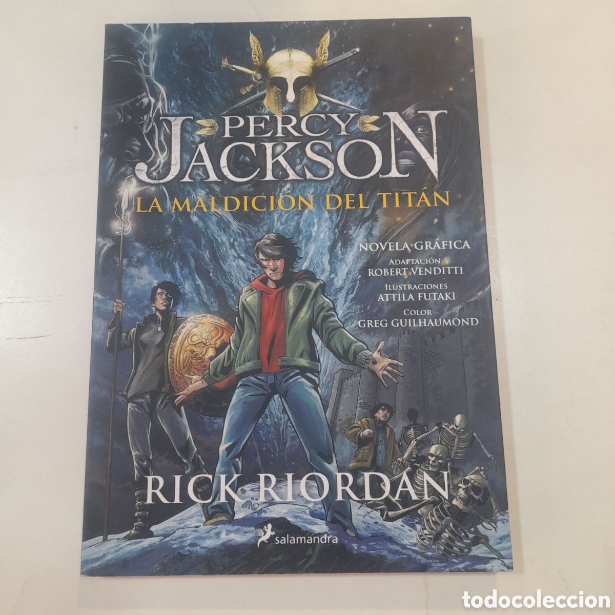 Comics: C&oacute;mic Percy Jackson: La maldicion del Titan