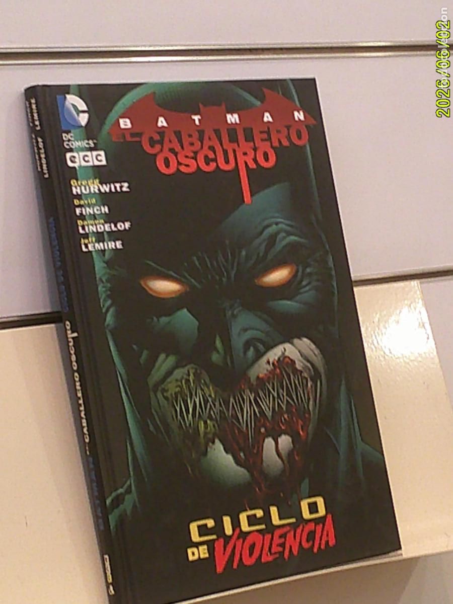 C&oacute;mics: BATMAN EL CABALLERO OSCURO CICLO DE VIOLENCIA TOMO TAPA DURA DC - ECC