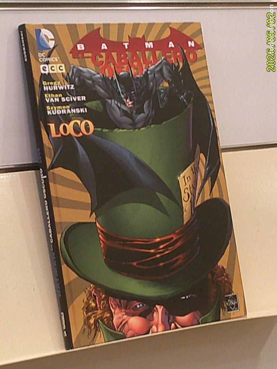 C&oacute;mics: BATMAN EL CABALLERO OSCURO LOCO TOMO TAPA DURA DC - ECC