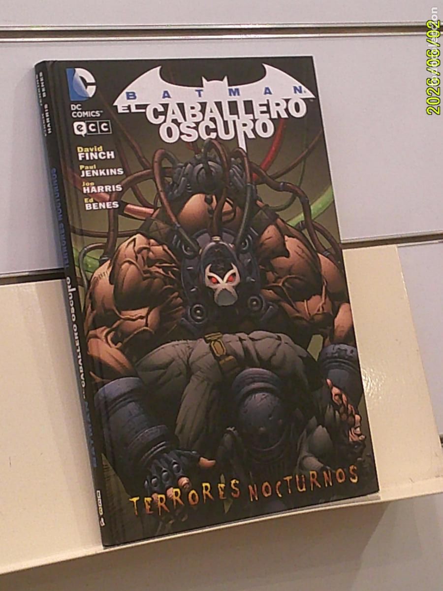 C&oacute;mics: BATMAN EL CABALLERO OSCURO TERRORES NOCTURNOS TOMO TAPA DURA DC - ECC