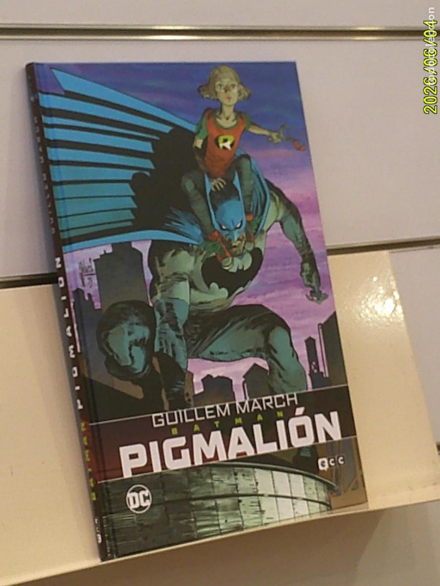 C&oacute;mics: BATMAN PIGMALION GUILLEM MARCH TOMO TAPA DURA DC - ECC OFERTA