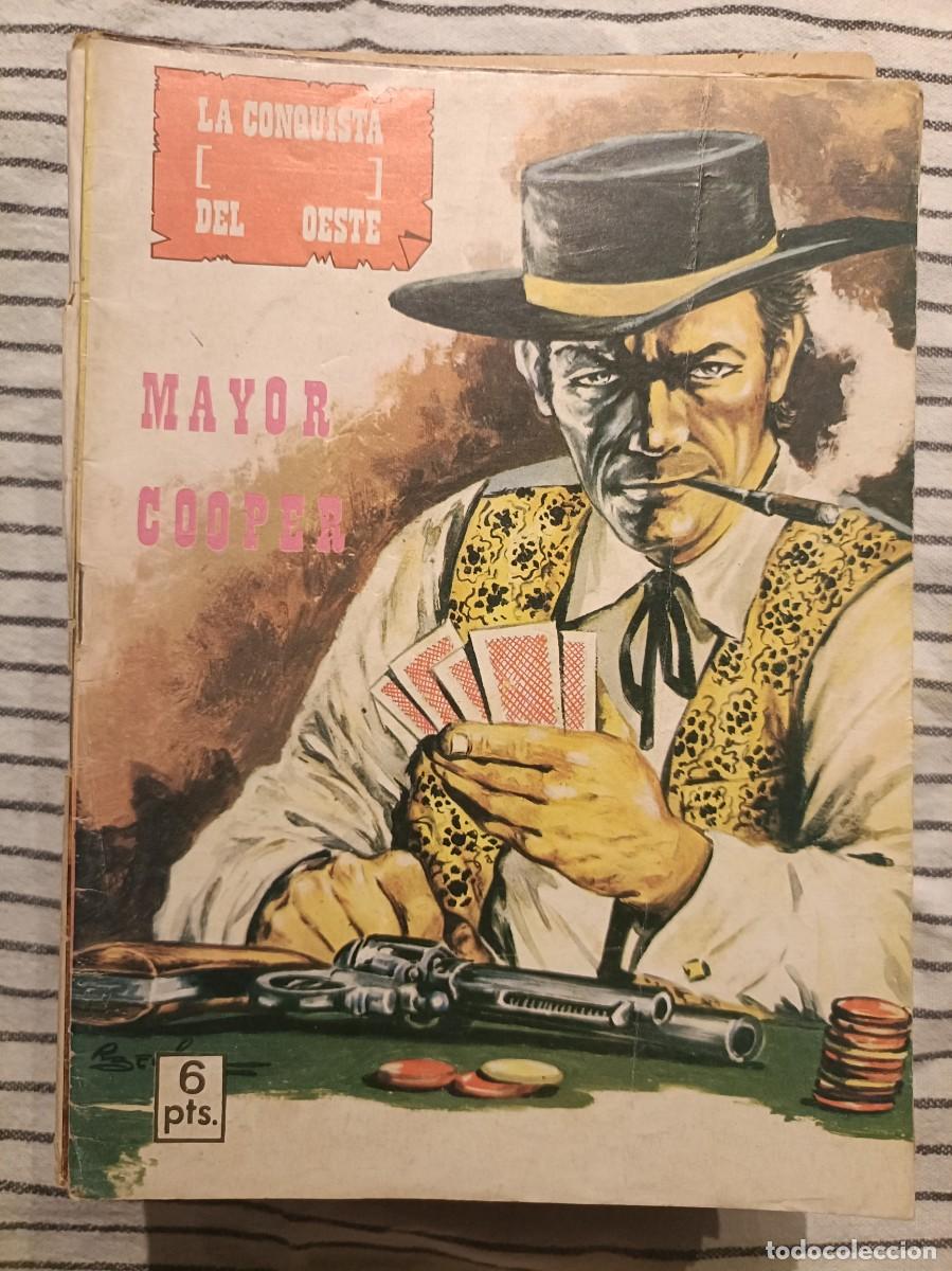 C&oacute;mics: La Conquista del Oeste - Mayor Cooper - Ed. Presidente 1971