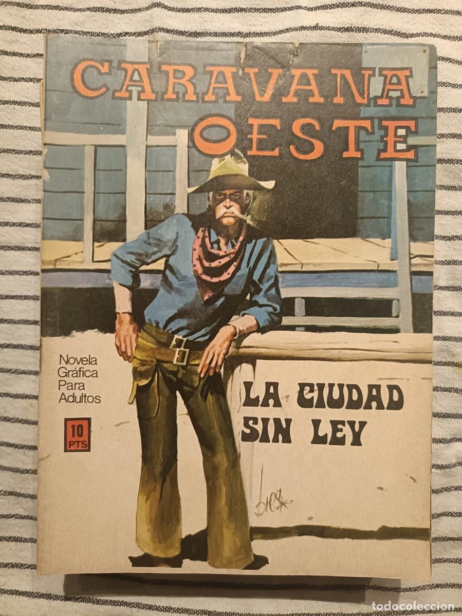 C&oacute;mics: Caravana del Oeste, n&ordm; 27 - La Ciudad sin ley - Ed. Vilmar 1972