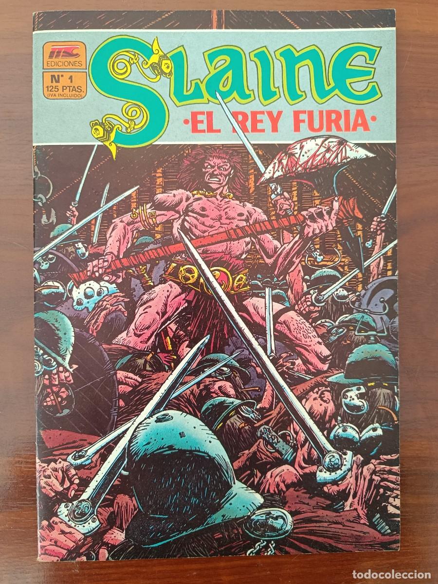 C&oacute;mics: SLAINE EL REY FURIA NUMERO 1 MC EDICIONES VER FOTOS