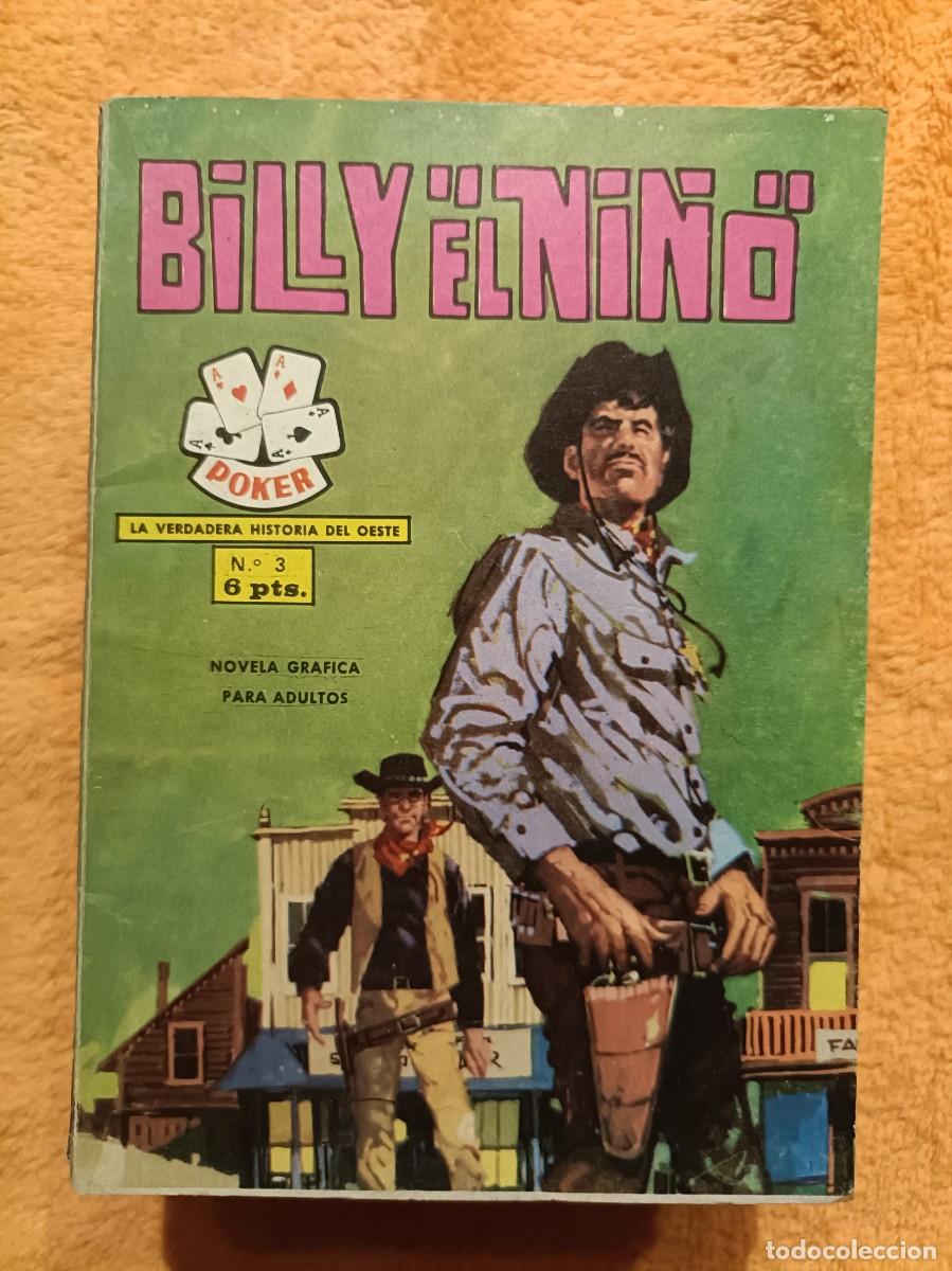 C&oacute;mics: Colecci&oacute;n Poker, n&ordm; 3 - Billy El Ni&ntilde;o - Edita Semic