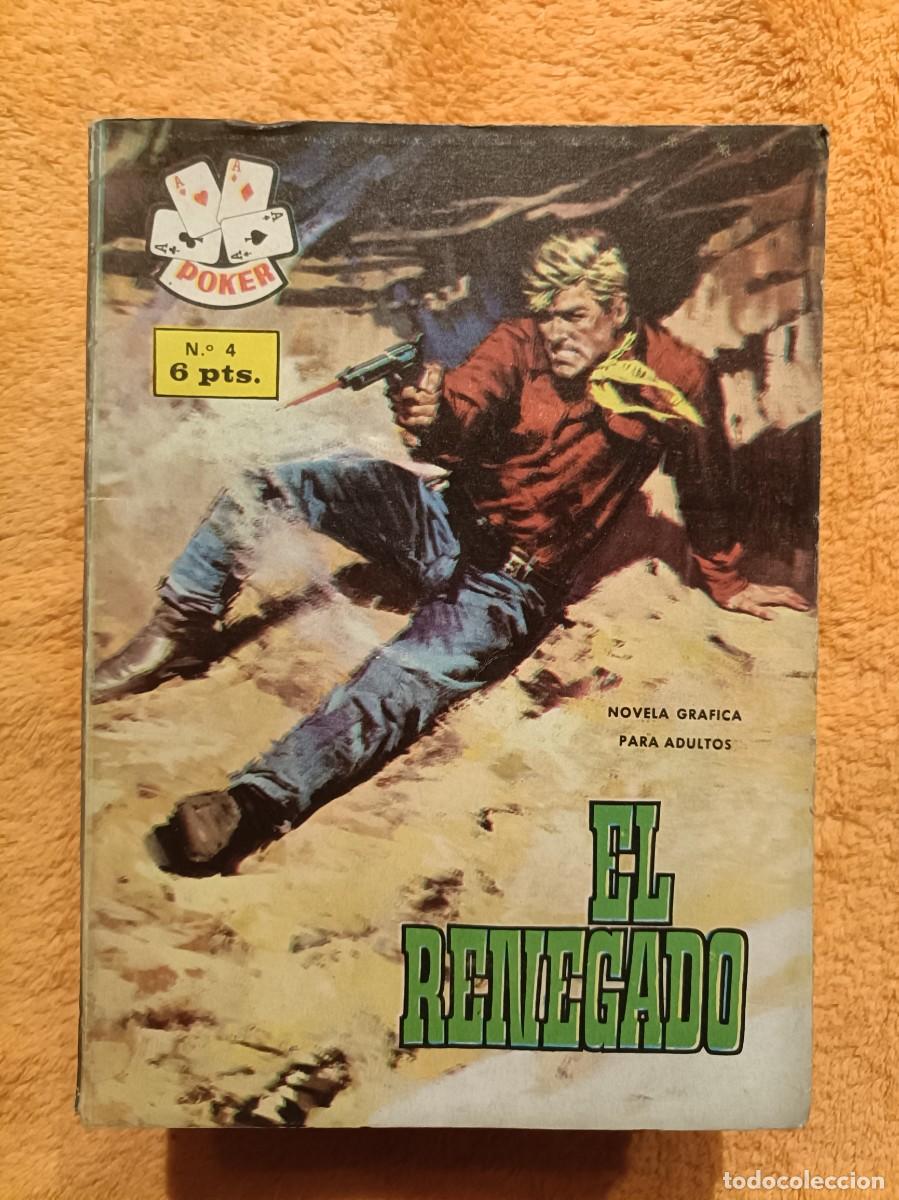 C&oacute;mics: Colecci&oacute;n Poker, n&ordm; 4 - El Renegado - Edita Semic