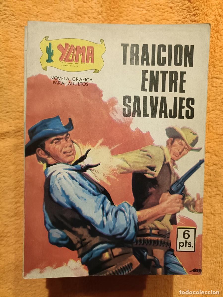 C&oacute;mics: Yuma, Leyenda del Oeste - Traici&oacute;n entre salvajes, n&ordm; 3 - Ed. Presidente 1969