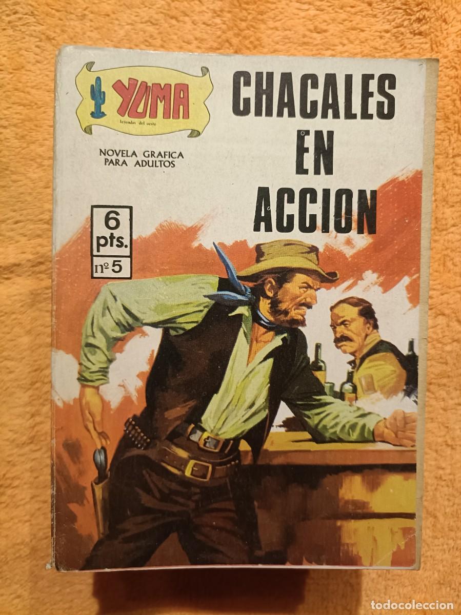 C&oacute;mics: Yuma, Leyenda del Oeste - Chacales en acci&oacute;n, n&ordm; 5 - Ed. Presidente 1969