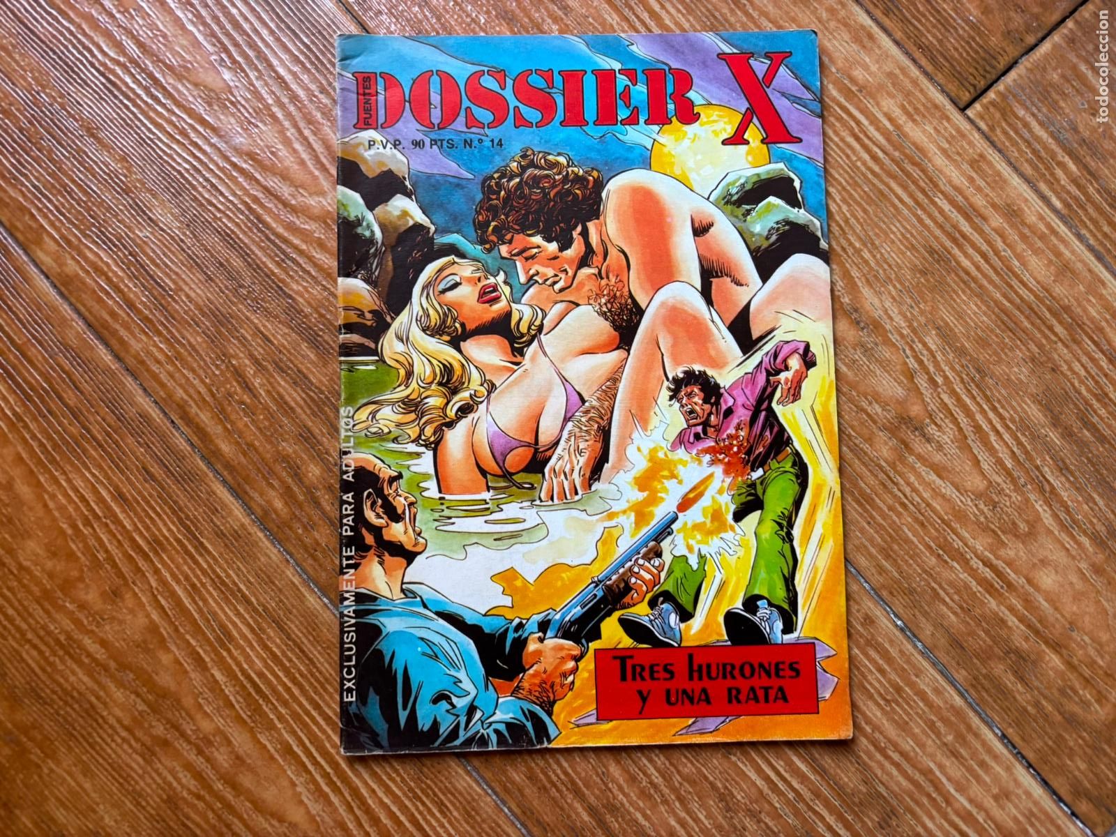 C&oacute;mics: DOSSIER X N&ordm; 14 PARA ADULTOS