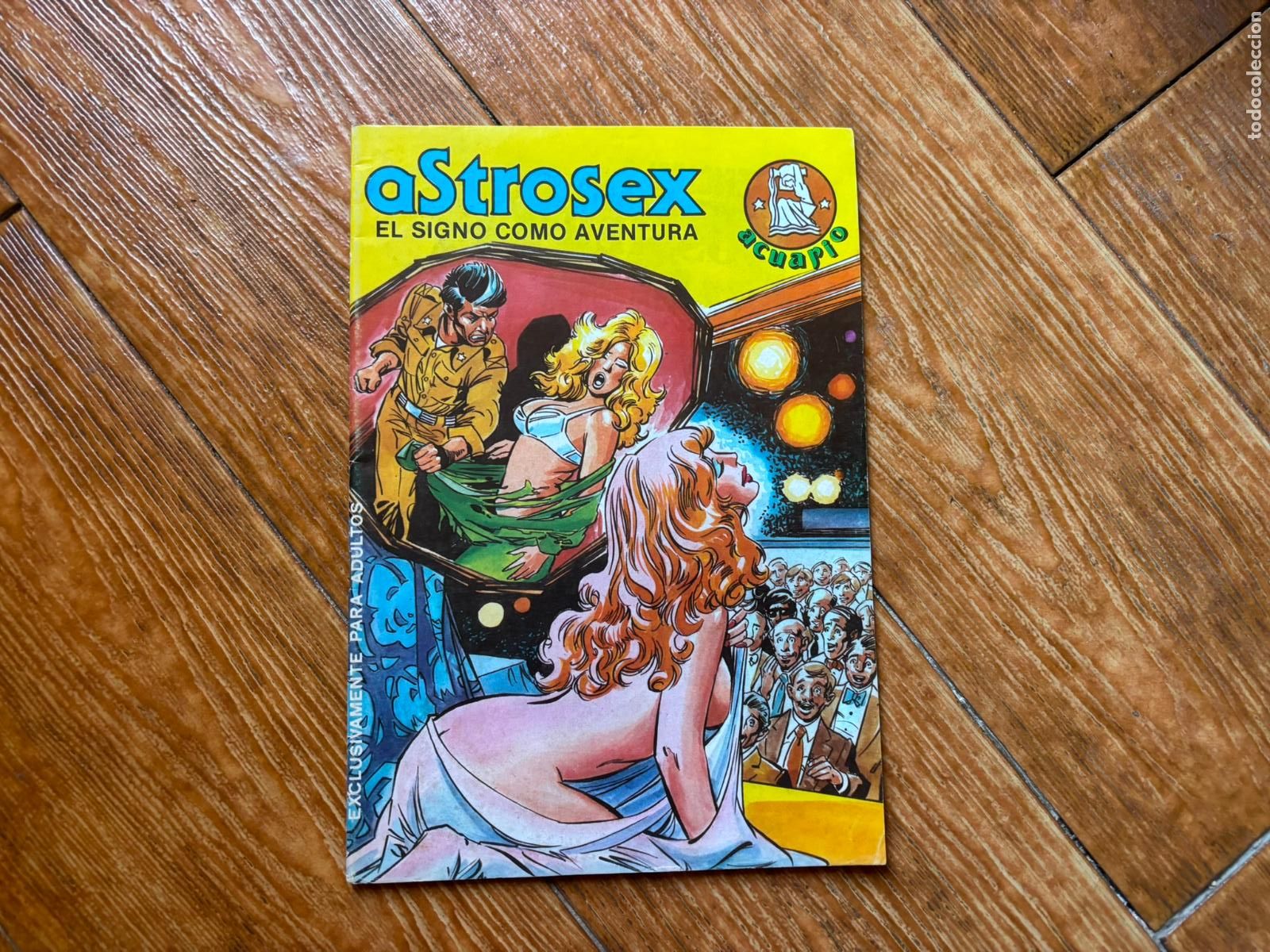 C&oacute;mics: ASTROSEX ACUARIO EDICIONES JOSE RAMON FUENTES 1984 PARA ADULTOS