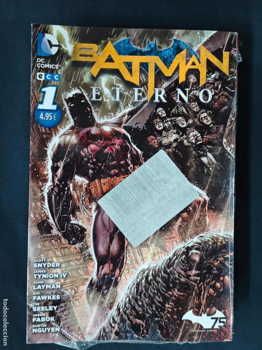 C&oacute;mics: PRECINTADOS - COLECCION COMPLETA - BATMAN ETERNO - 12 TOMOS - ECC