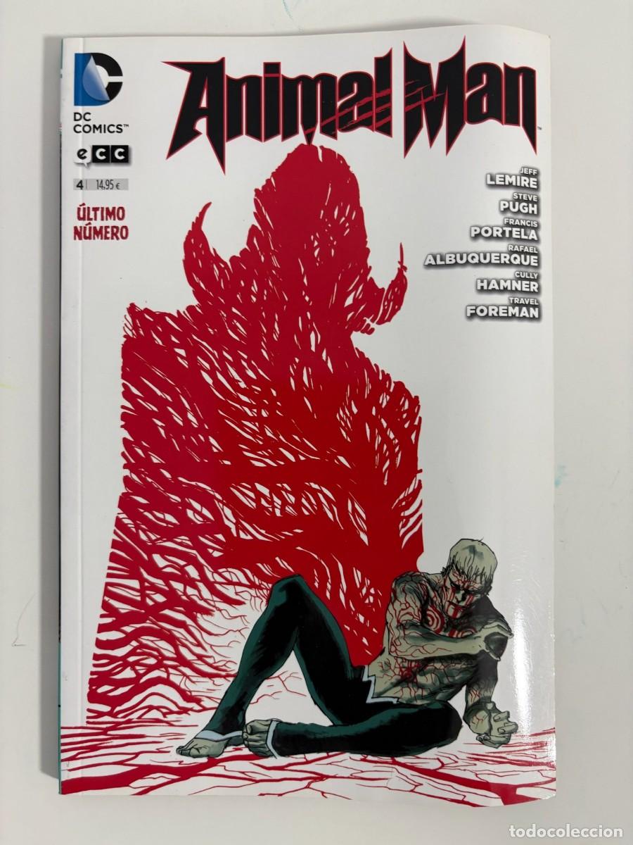 C&oacute;mics: Animal Man n&ordm; 4 - ECC / DC Comics - &Uacute;ltimo n&uacute;mero - Jeff Lemire - Foto 1